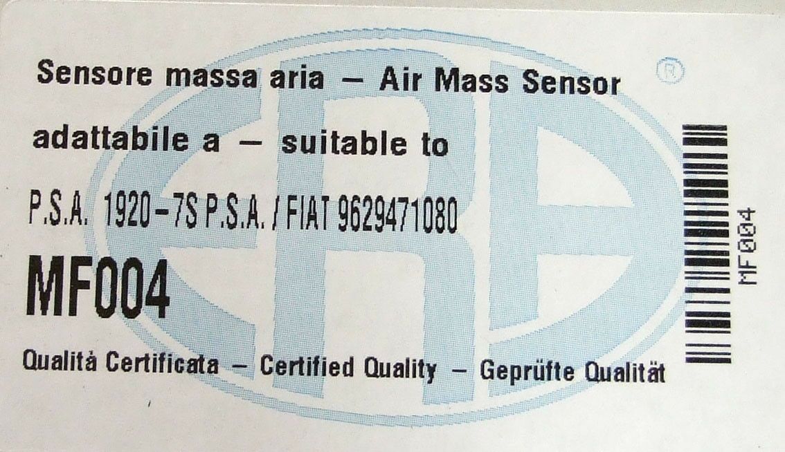 Mjerac mase zraka citroen berlingo, xsara