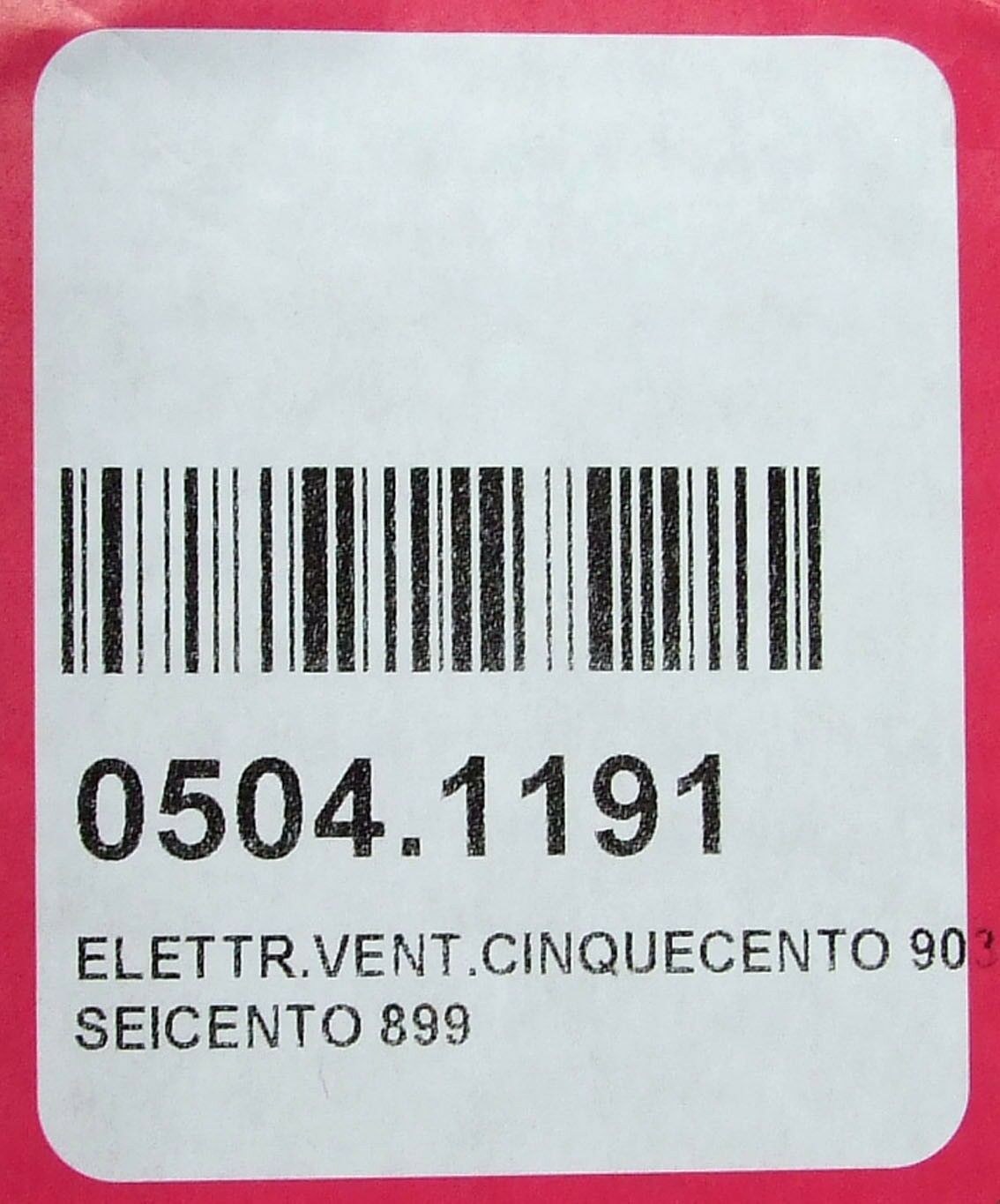 Ventilator hladnjaka motora fiat seicento