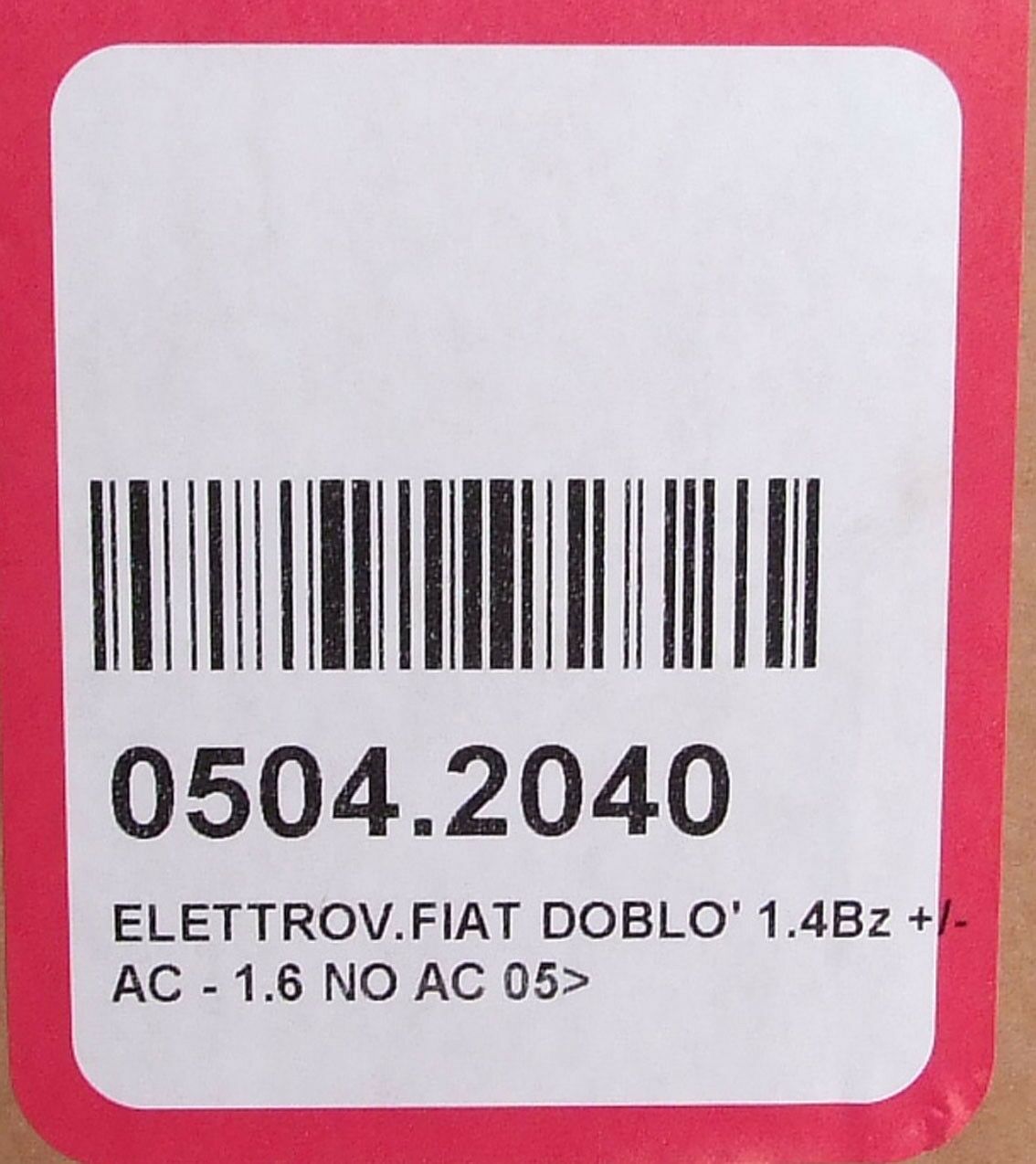 Ventilator hladnjaka motora fiat doblo van 1.6 16v