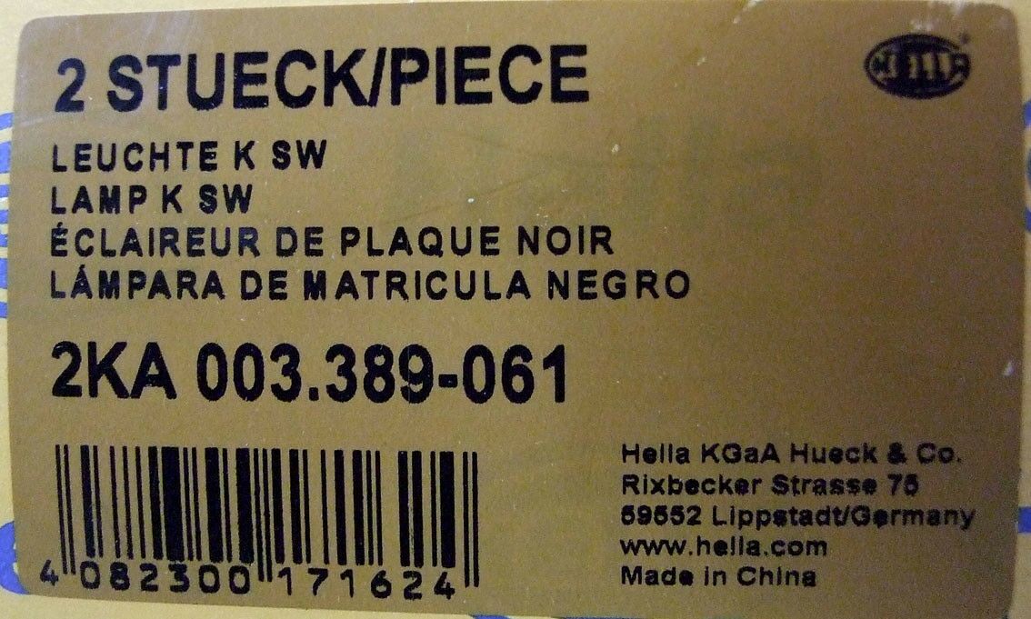 Svjetlo za tablicu univerzalno