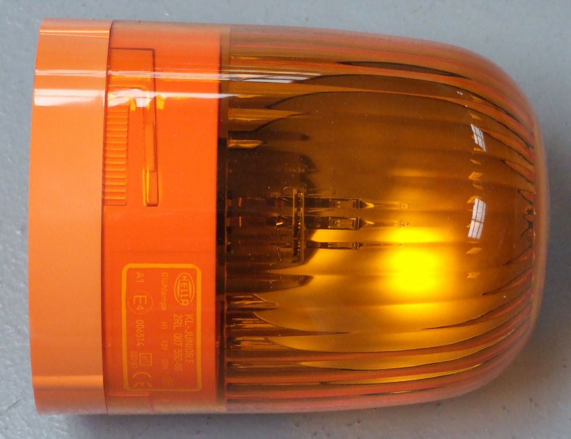 Rotaciona lampa 12v zuta kl yu