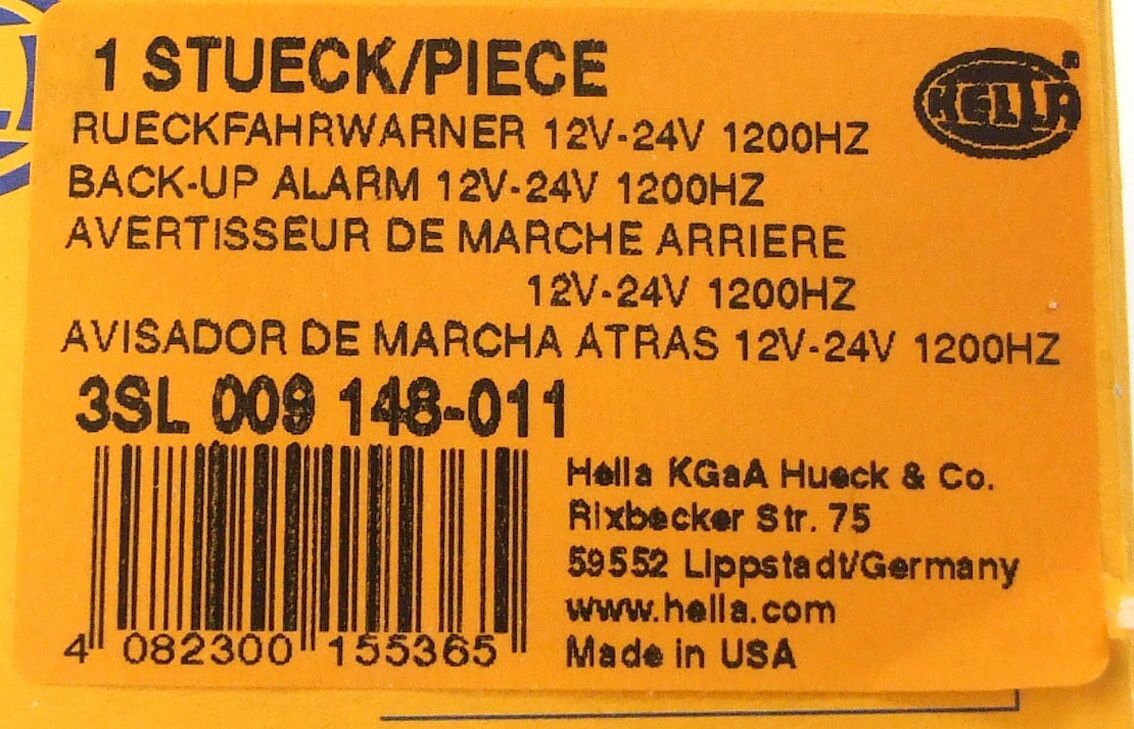 Zujalica za rikverc 12v-24v 12