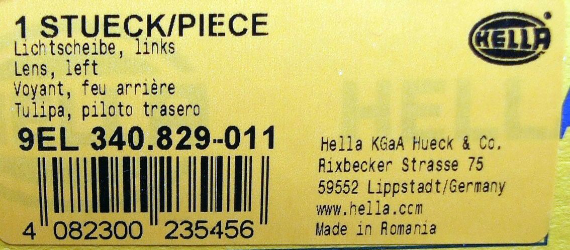 Staklo stop l.370x130 easy con
