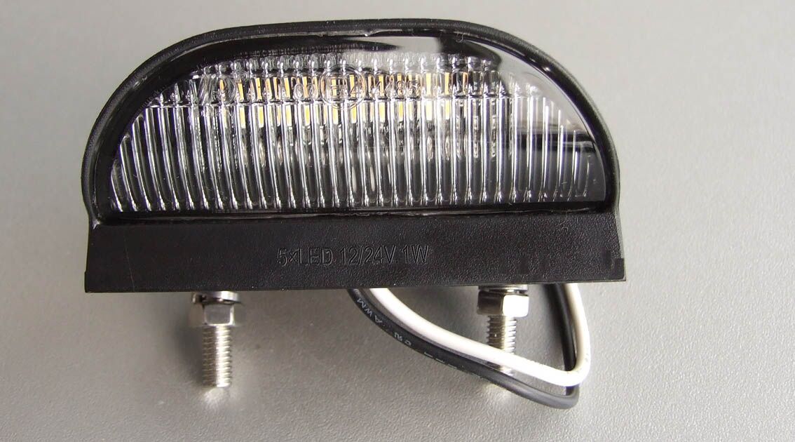 Led svjetlo registracijske tablice 12-24v