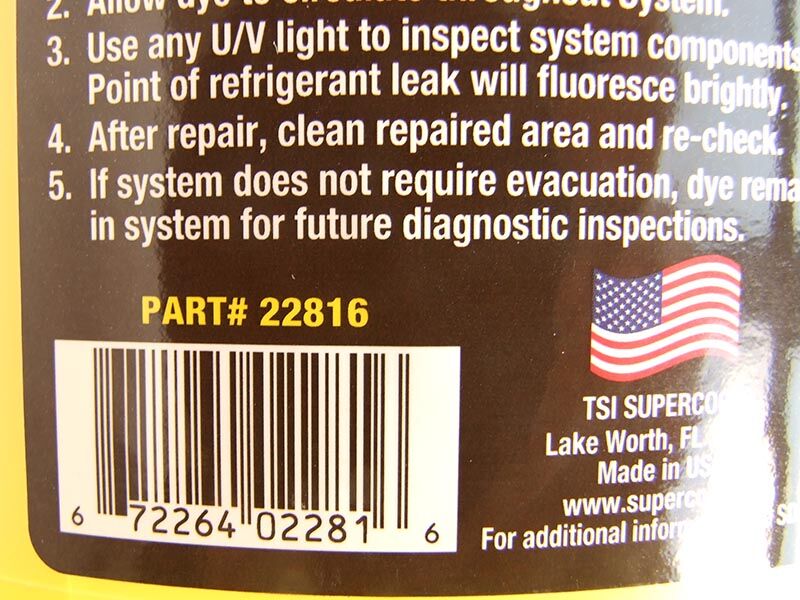 Uv boja super 1234yf 237ml - z