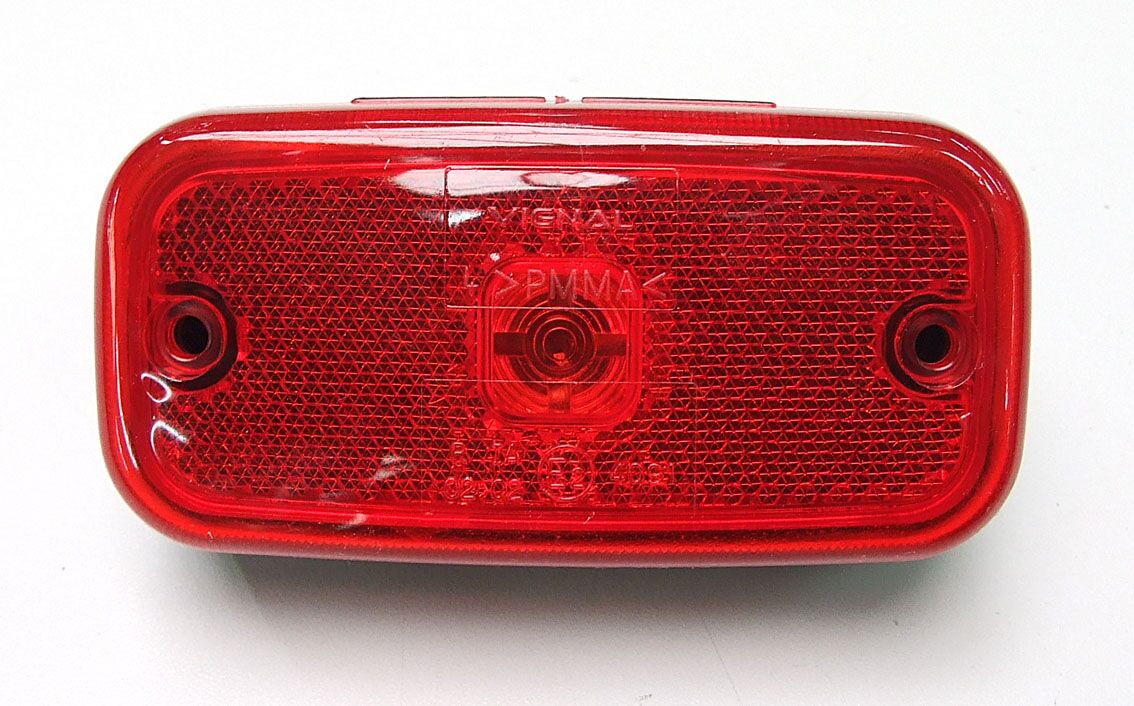 Lampa  110x55 crvena sa kat.