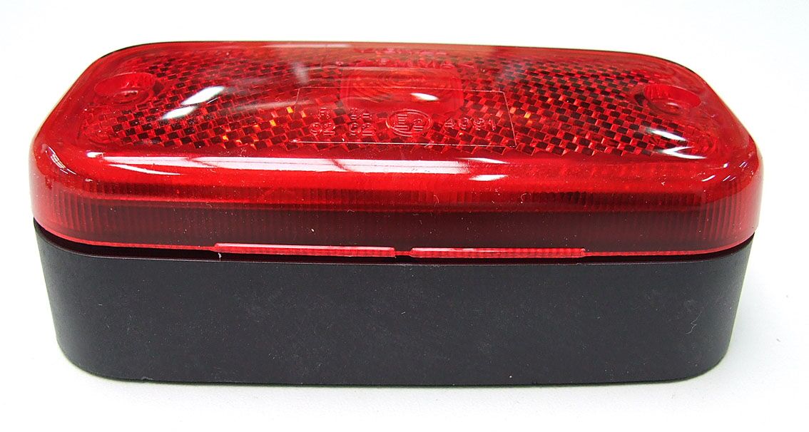 Lampa  110x55 crvena sa kat.