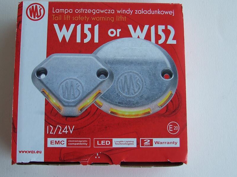 Lampa signalna 12/24v okrugla fi106 za kamionske platforme