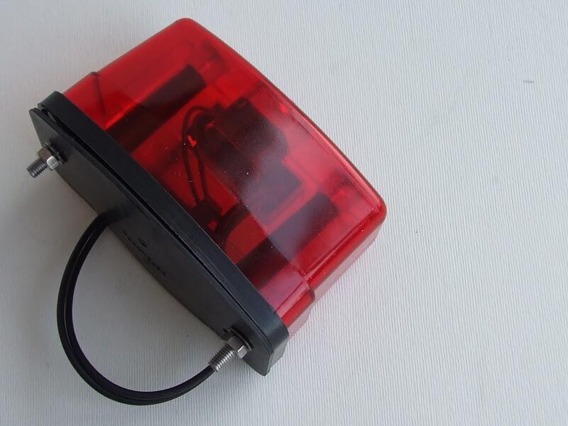Svjetlo registracijske tablice led 12-24v crveno