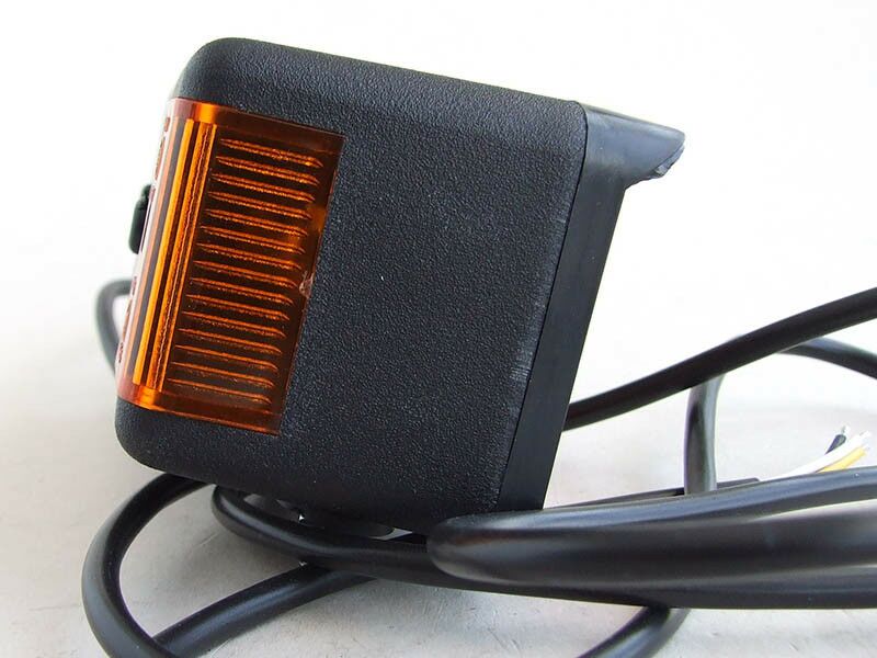 Lampa prednja zuto-bijela (led) 150x70 zmigavac/pozicija desna