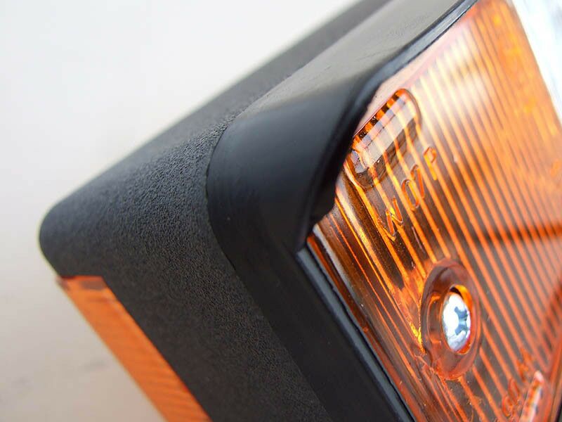 Lampa prednja zuto-bijela (led) 150x70 zmigavac/pozicija desna