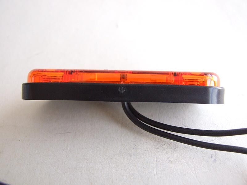 Gabaritno svjetlo zuto led slim prozirna 83.8x24.2 3 diode