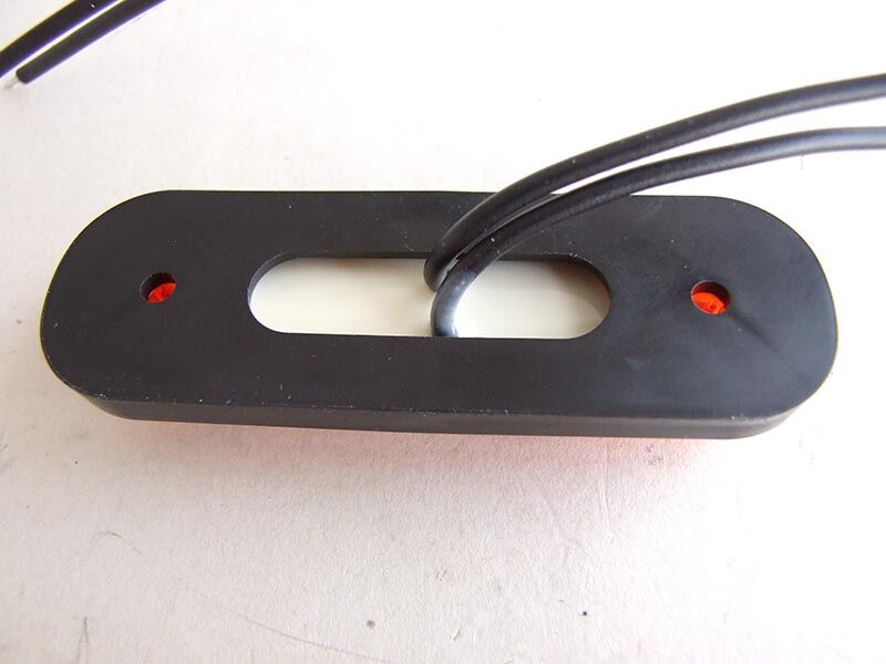 Gabaritno svjetlo zuto led slim prozirna 83.8x24.2 3 diode