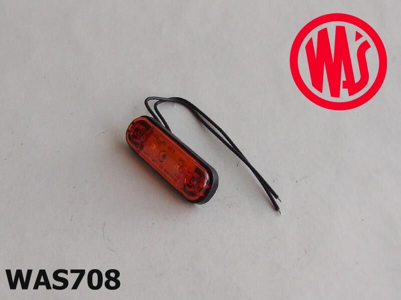 GABARITNO SVJETLO ŽUTO LED SLIM PROZIRNA 83.8X24.2 3 DIODE